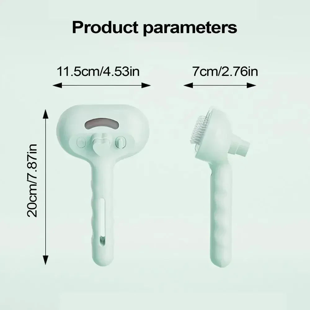 2-in-1 Pet Massage & Hair Straightening Comb