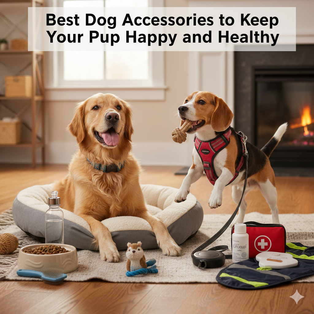 Best Dog Accessories to Keep Your Pup Happy and Healthy