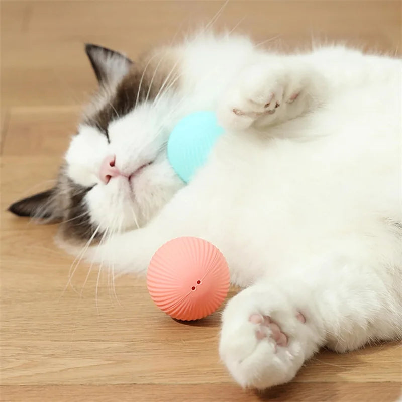 Automatic Moving Dog Toy Ball – Smart Interactive Play Ball for Cats & Dogs