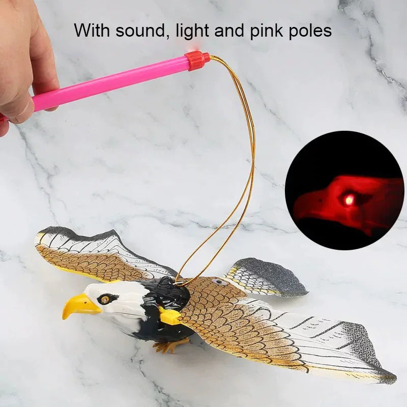 Simulation Flying Bird Cat Toy – Electric Interactive Teaser & Scratch Rope