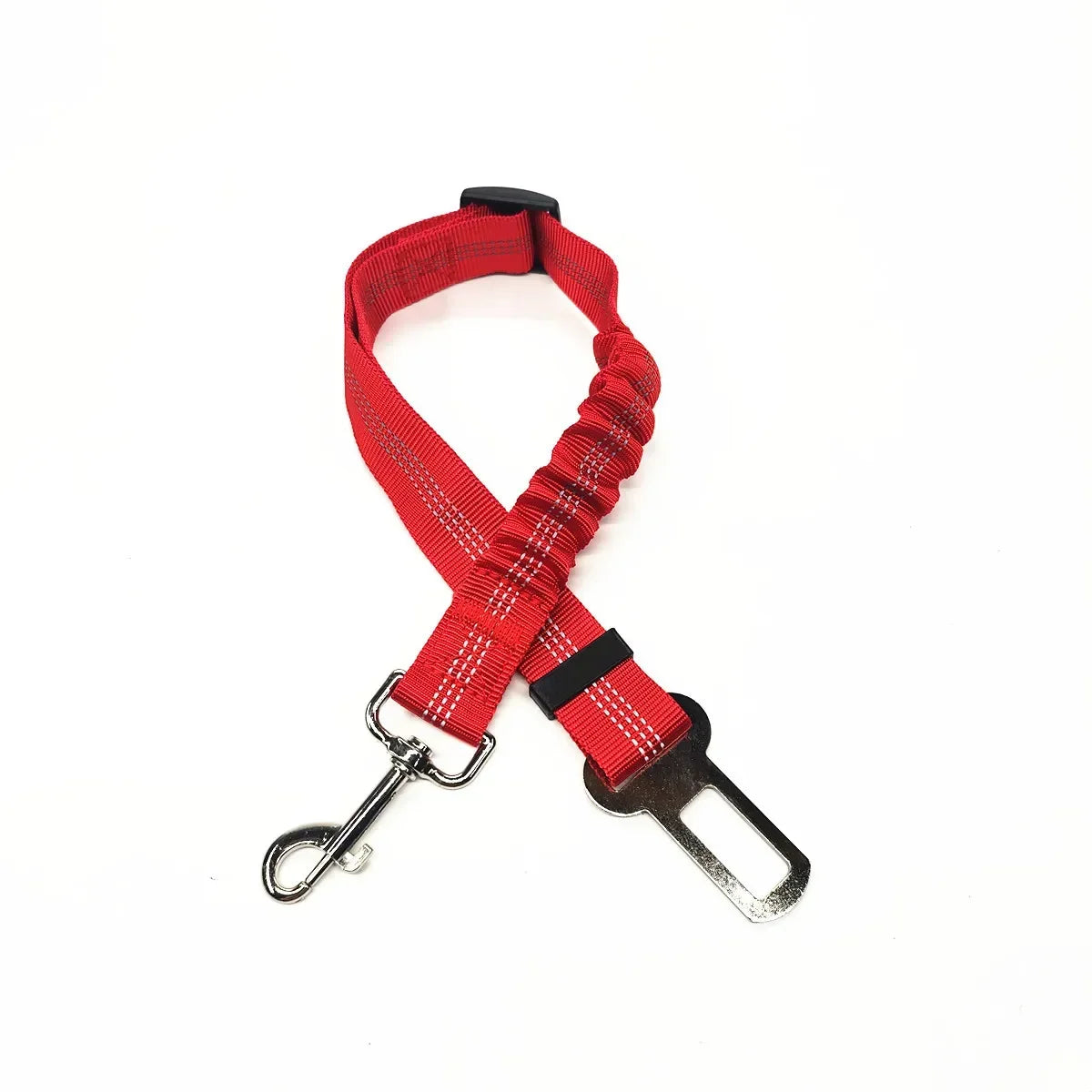 Adjustable Dog Car Harness & Seat Belt Clip