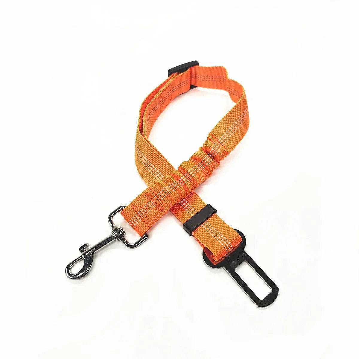 Adjustable Dog Car Harness & Seat Belt Clip