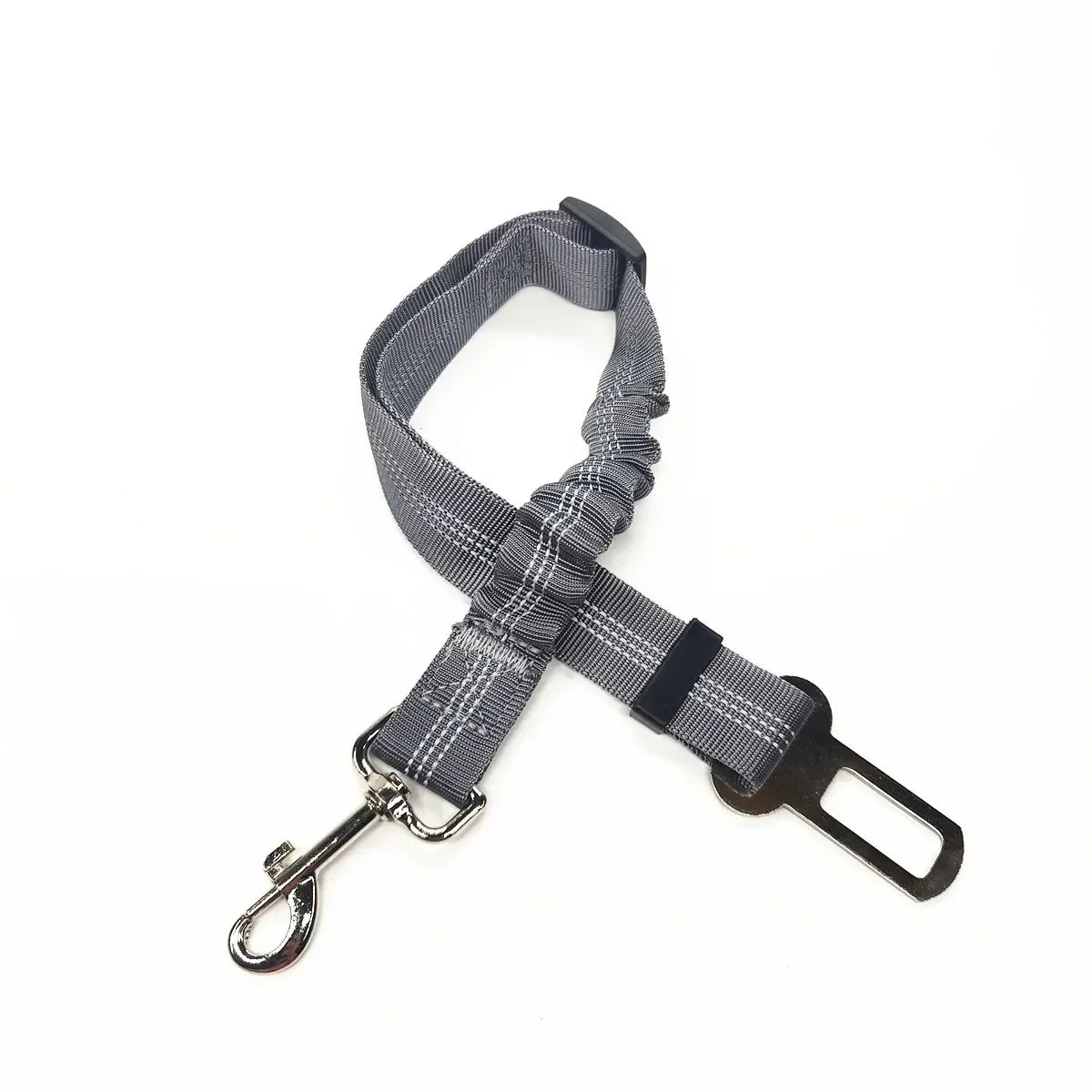 Adjustable Dog Car Harness & Seat Belt Clip