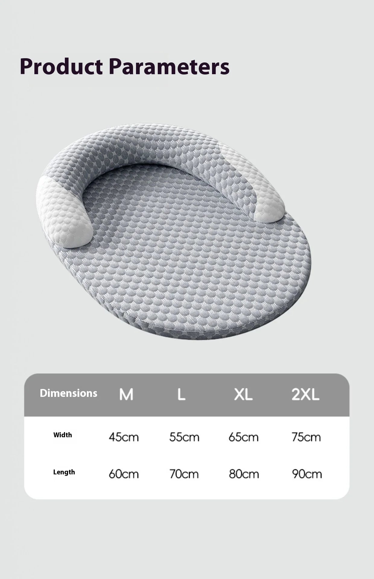 Summer Pet Cooling Mat – Removable & Washable