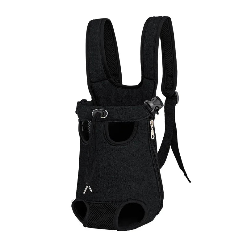 Portable Pet Carrier Bag – Adjustable Travel Backpack