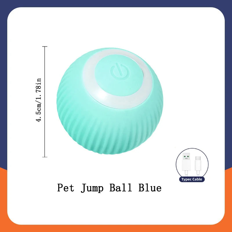 Automatic Moving Dog Toy Ball – Smart Interactive Play Ball for Cats & Dogs