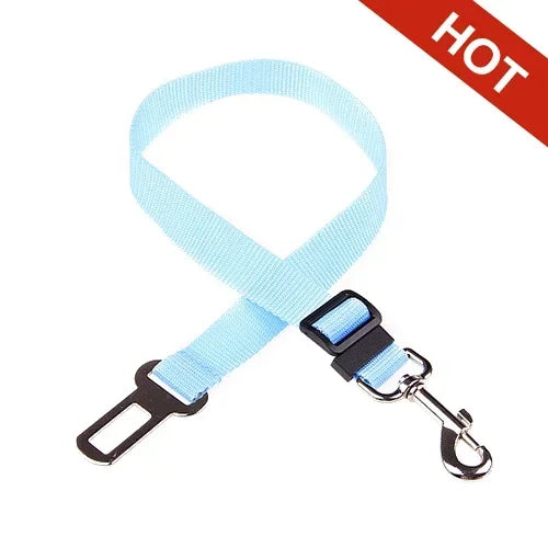 Adjustable Dog Car Harness & Seat Belt Clip