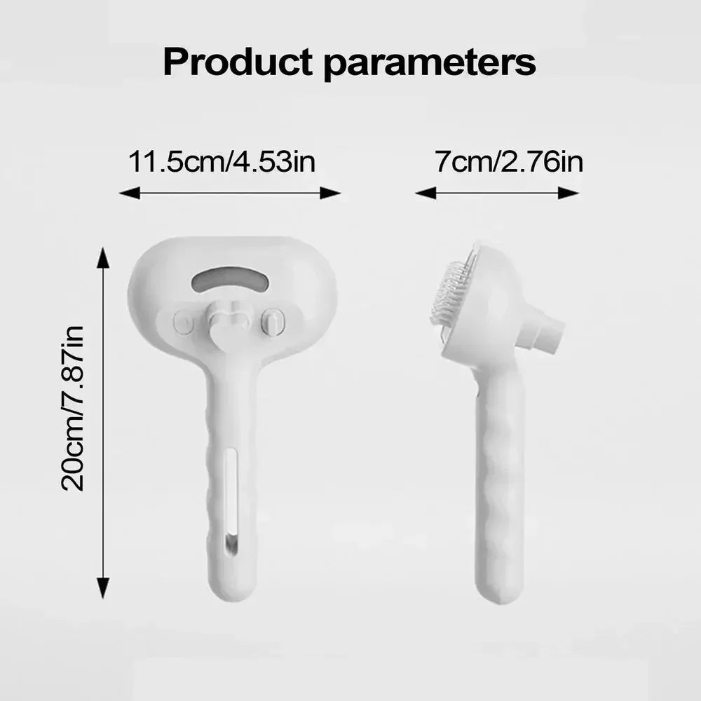 2-in-1 Pet Massage & Hair Straightening Comb