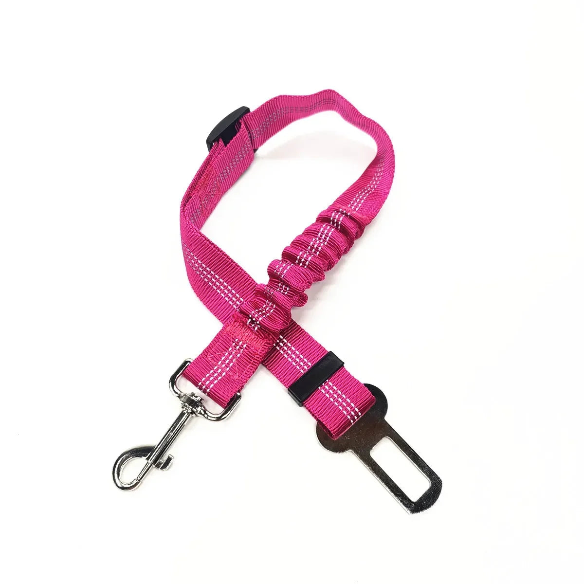 Adjustable Dog Car Harness & Seat Belt Clip
