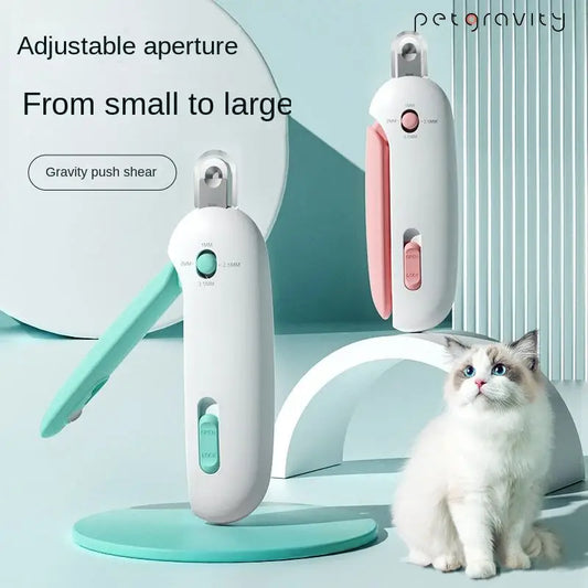 Adjustable Hole Pet Nail Trimmer for Small & Large Pets