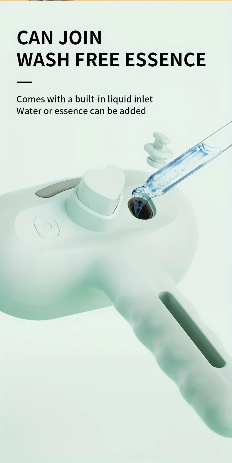 2-in-1 Pet Massage & Hair Straightening Comb