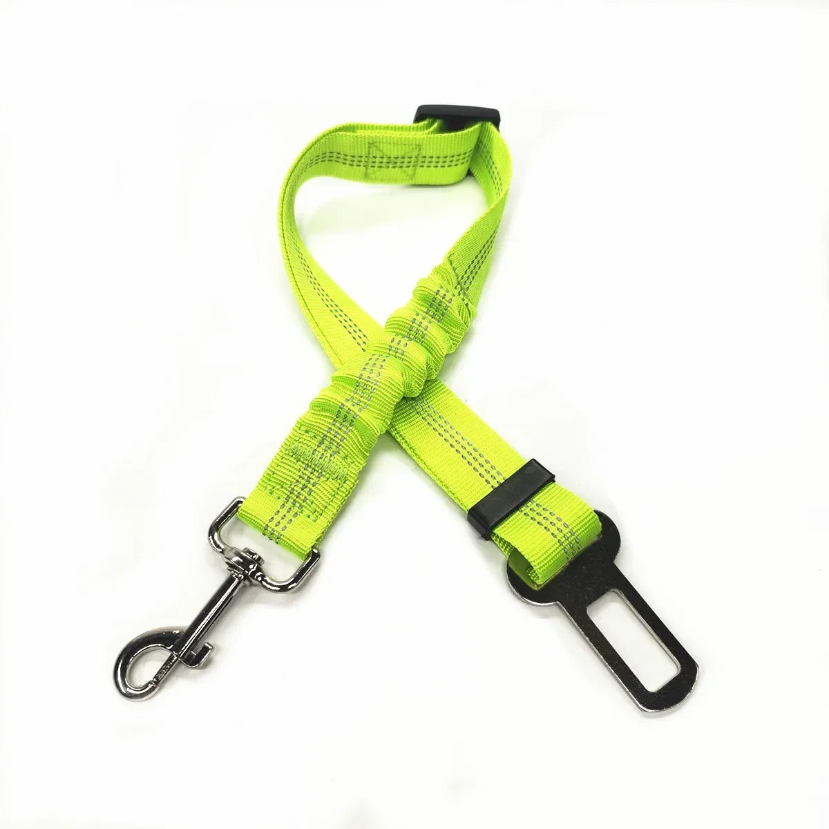Adjustable Dog Car Harness & Seat Belt Clip