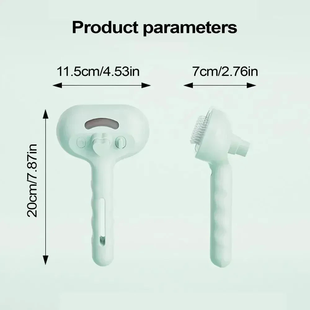 2-in-1 Pet Massage & Hair Straightening Comb