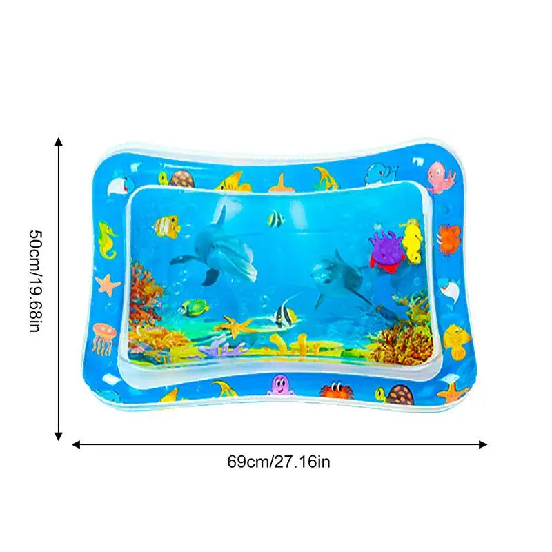 Sensory Water Mat for Cats – Thickened Cooling & Interactive Play Mat