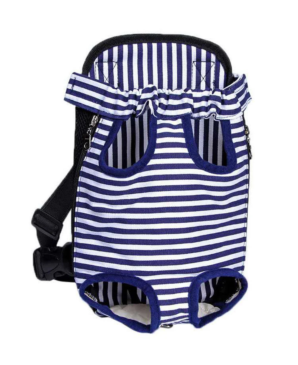 Portable Pet Carrier Bag – Adjustable Travel Backpack