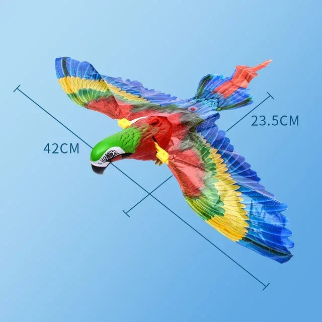 Simulation Flying Bird Cat Toy – Electric Interactive Teaser & Scratch Rope
