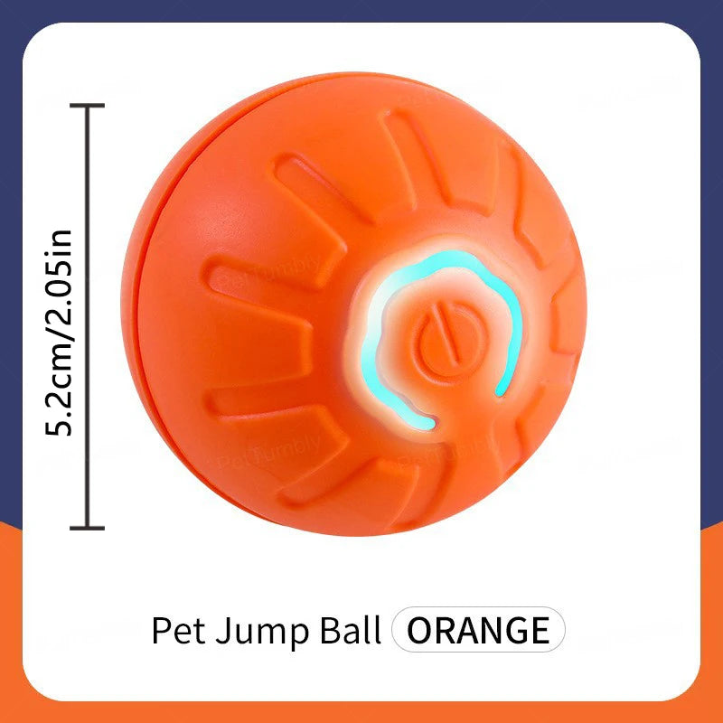 Automatic Moving Dog Toy Ball – Smart Interactive Play Ball for Cats & Dogs