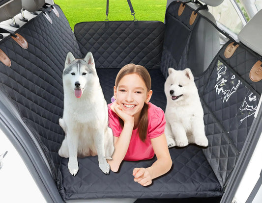 Paw Jamboree Truck Back seat Extender for Dogs Hard Bottom car seat Cover for DogsHard Bottom Dog Hammock for car Dog Truck seat Cover for Back seat Crew cab